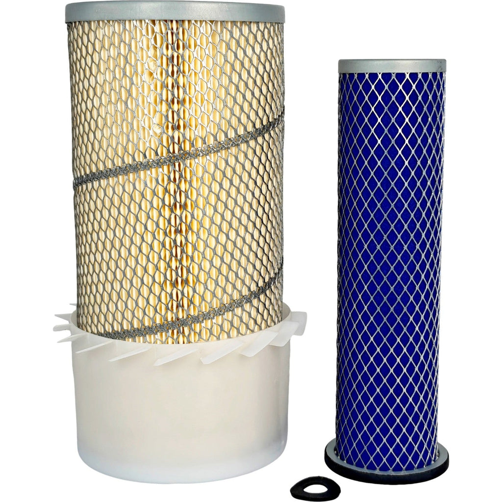 Air Filter Kit AT17370T AH19852 AF807K AF4420 Fit John Deere Primary Secondary