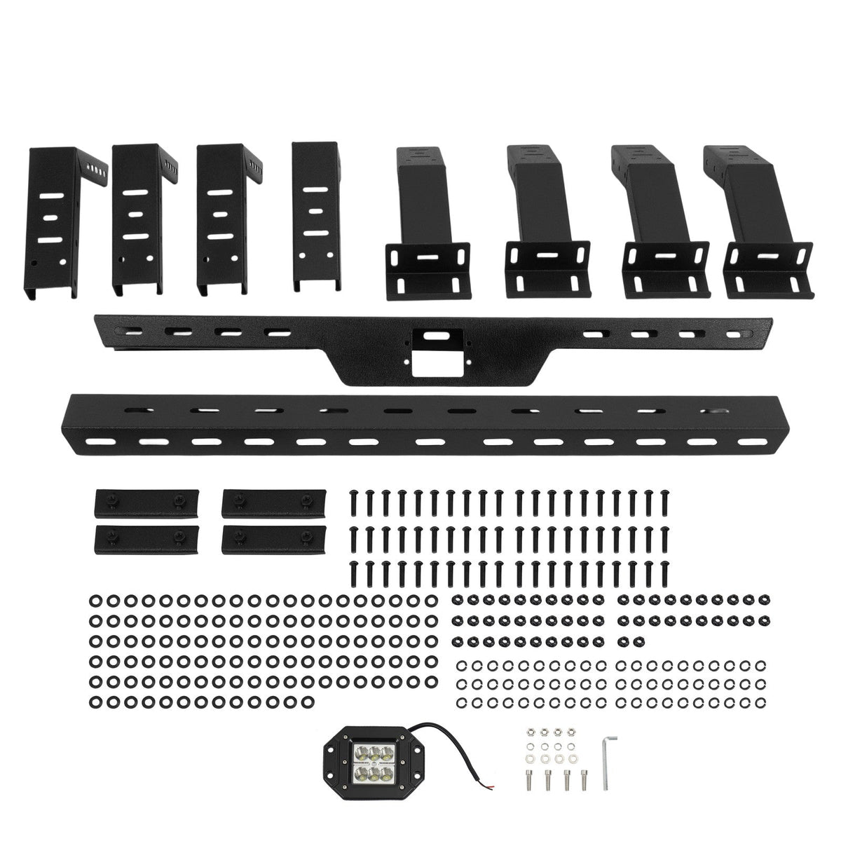 LED Truck Bed Rack For Ford F150 Frontier Silverado1500 Sierra Colorado Ram 1500