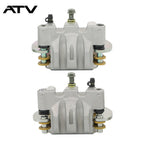 Rear Left & Right Brake Caliper W/Pads For 1912262 1912261 Polaris RZR XP 4 1000