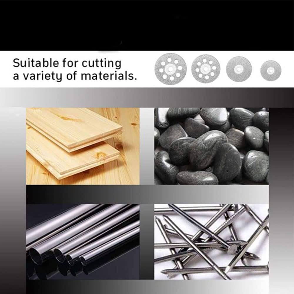 50X Diamond Cutting Wheel For Dremel Rotary Tool Die Grinder Metal Cut Off Disc