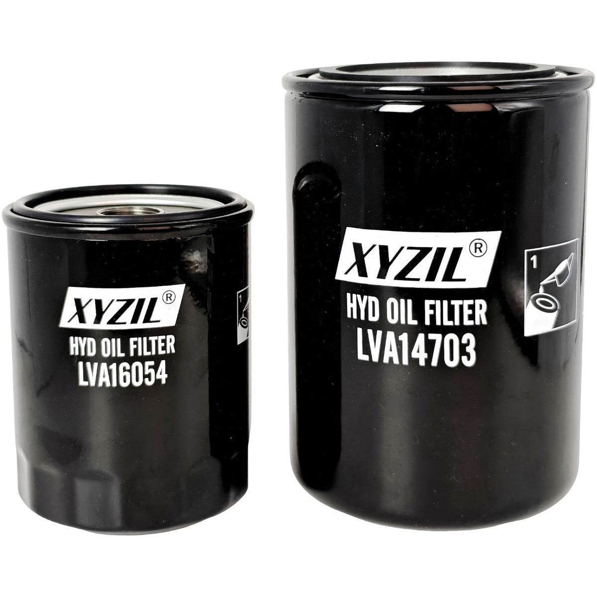 Oil Filter Kit LVA14703 LVA16054 Fit for John Deere 3032E 3036E 3038E Tractor
