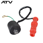 Complete Ignition Coil & Spark Plug Cap For Polaris Sportsman Ranger 500 96-02