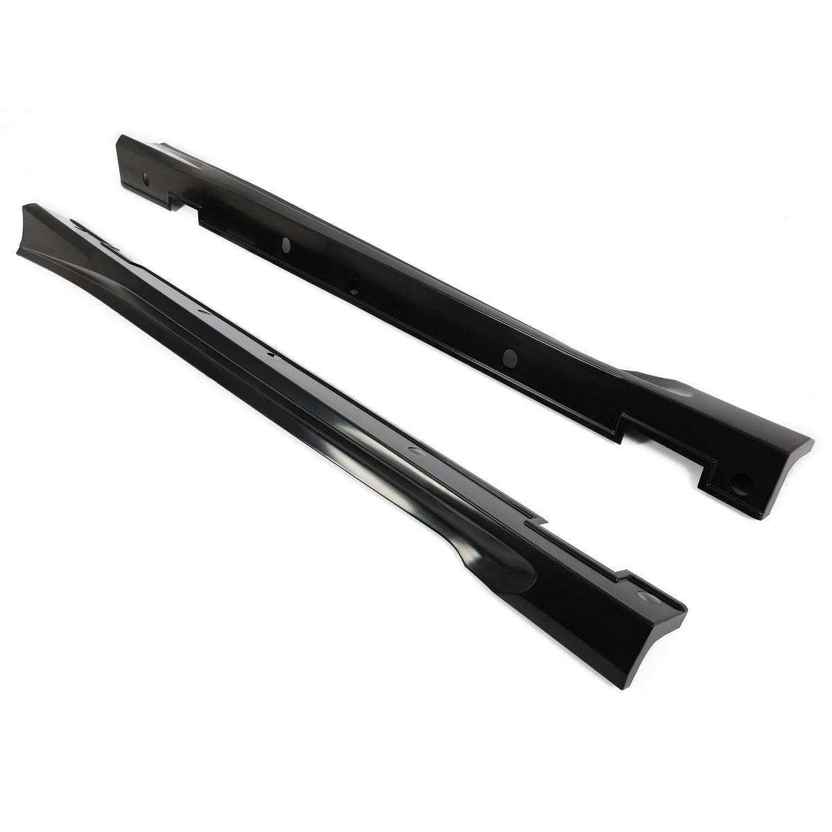 Black Add On Side Skirt Extensions For Honda Accord 2018-2022 JDM 4DR