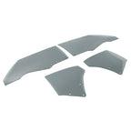 Fit Chevy Chevelle Malibu 2Door 1970-72 Quarter Side Door Window Glass Dark 4Pcs
