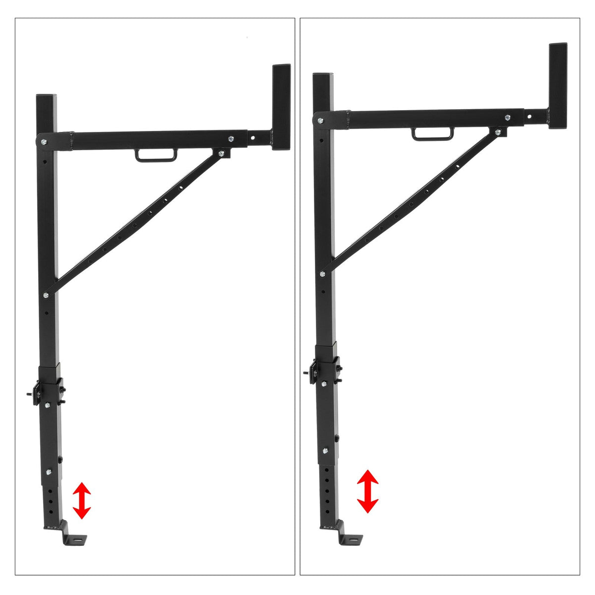 Adjustable Truck Rack Pick up Truck Bed Ladder 250lbs Capacity Extendable Racks