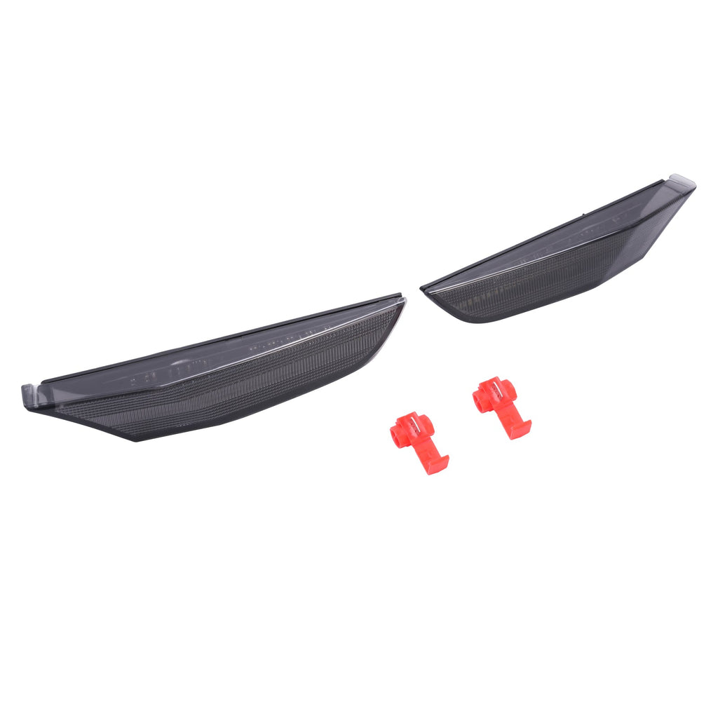 2PCS LED Side Marker Lights Left&Right Smoke For Infiniti G35 Sedan 2001-2006
