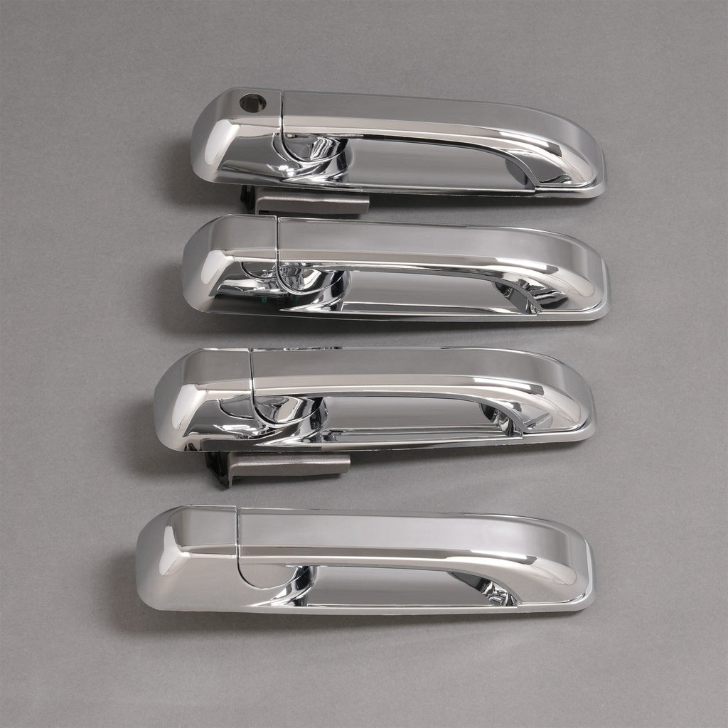 Fits Dodge Ram 1500 2009-24/ 2500 11-24 Chrome Exterior Door Handle Front&Rear