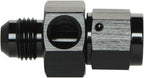 6AN Male to 6AN Female Fitting With 1/8NPT Gauge Port Hose Adapter Fuel Pressure