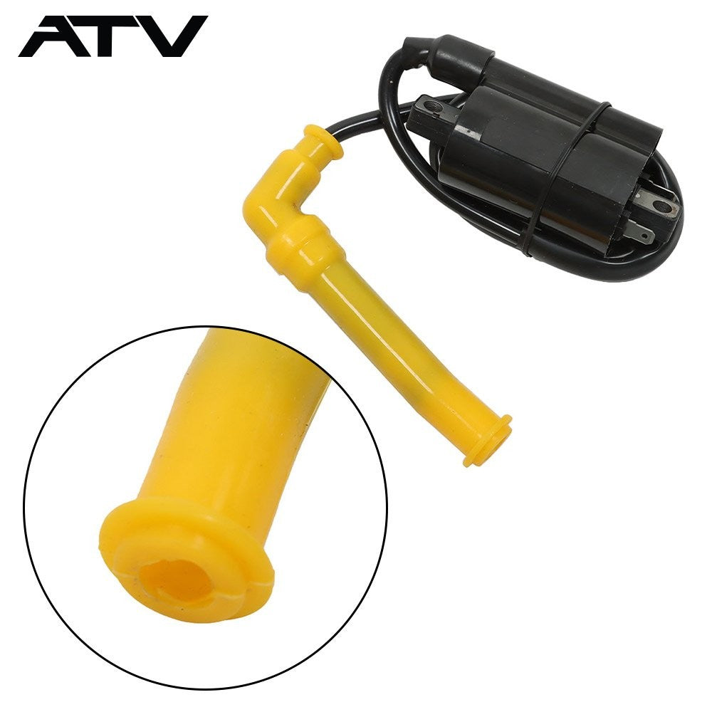For Honda Rincon 680 TRX680 Ignition Coil Spark Plug Wire Cap 30500-MBG-003