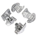 Door Hinges Upper&Lower For 1971-1974 Dodge Charger Coronet Plymouth GTX Silvery