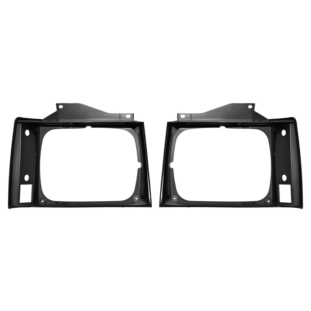 ABS Headlight Bezel Door Set For Chevrolet S10/GMC S15/S15 Jimmy 1982-1990 Pair