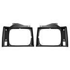 ABS Headlight Bezel Door Set For Chevrolet S10/GMC S15/S15 Jimmy 1982-1990 Pair