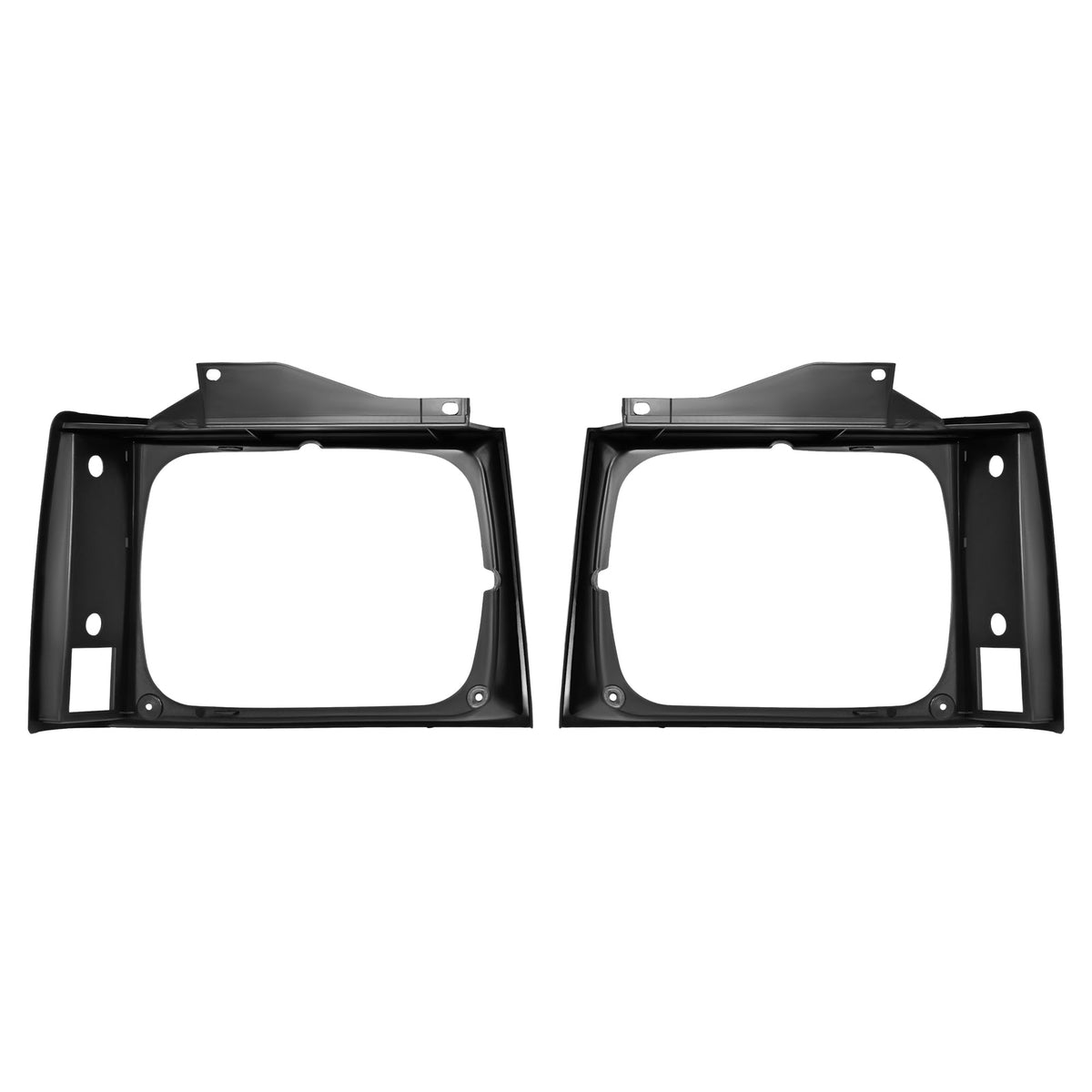 ABS Headlight Bezel Door Set For Chevrolet S10/GMC S15/S15 Jimmy 1982-1990 Pair