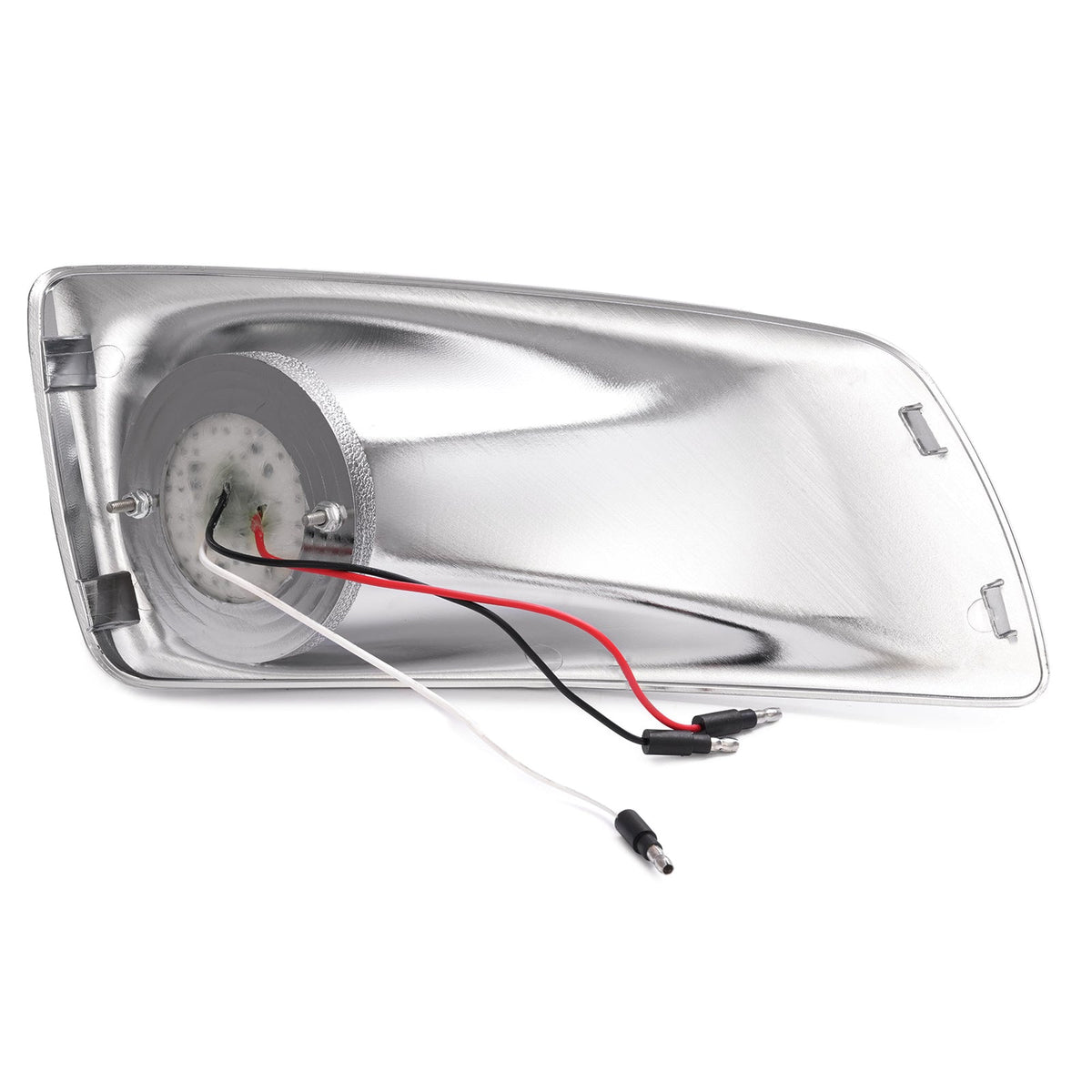 Left Side LED Fog Light Lamp  w/ Chrome Bezel Clear Lens For Kenworth T660 07-17
