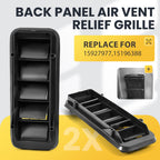 2 Cabin Pressure Air Vent Relief Valve Panel Grille For Chevrolet Silverado 1500