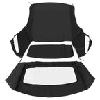 For Ford mustang 2-Door 1994-2004 Convertible Soft top W/window Black Sailcloth