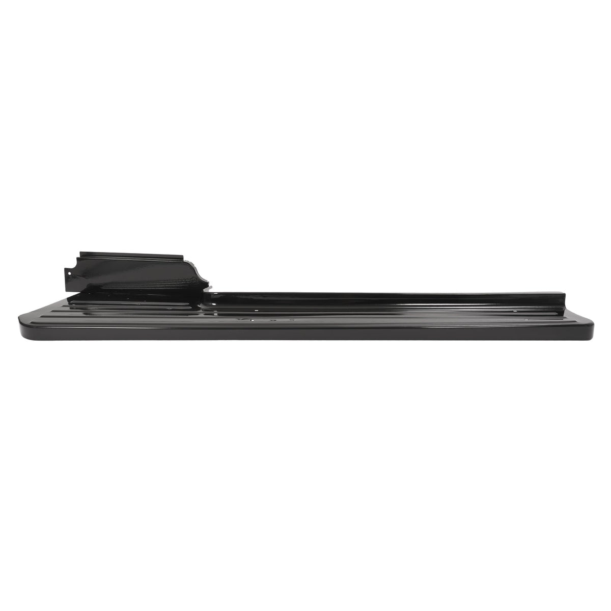 Black Steel Running Boards For 1953-1956 Ford F-100 F100 Pickup Truck Short Bed
