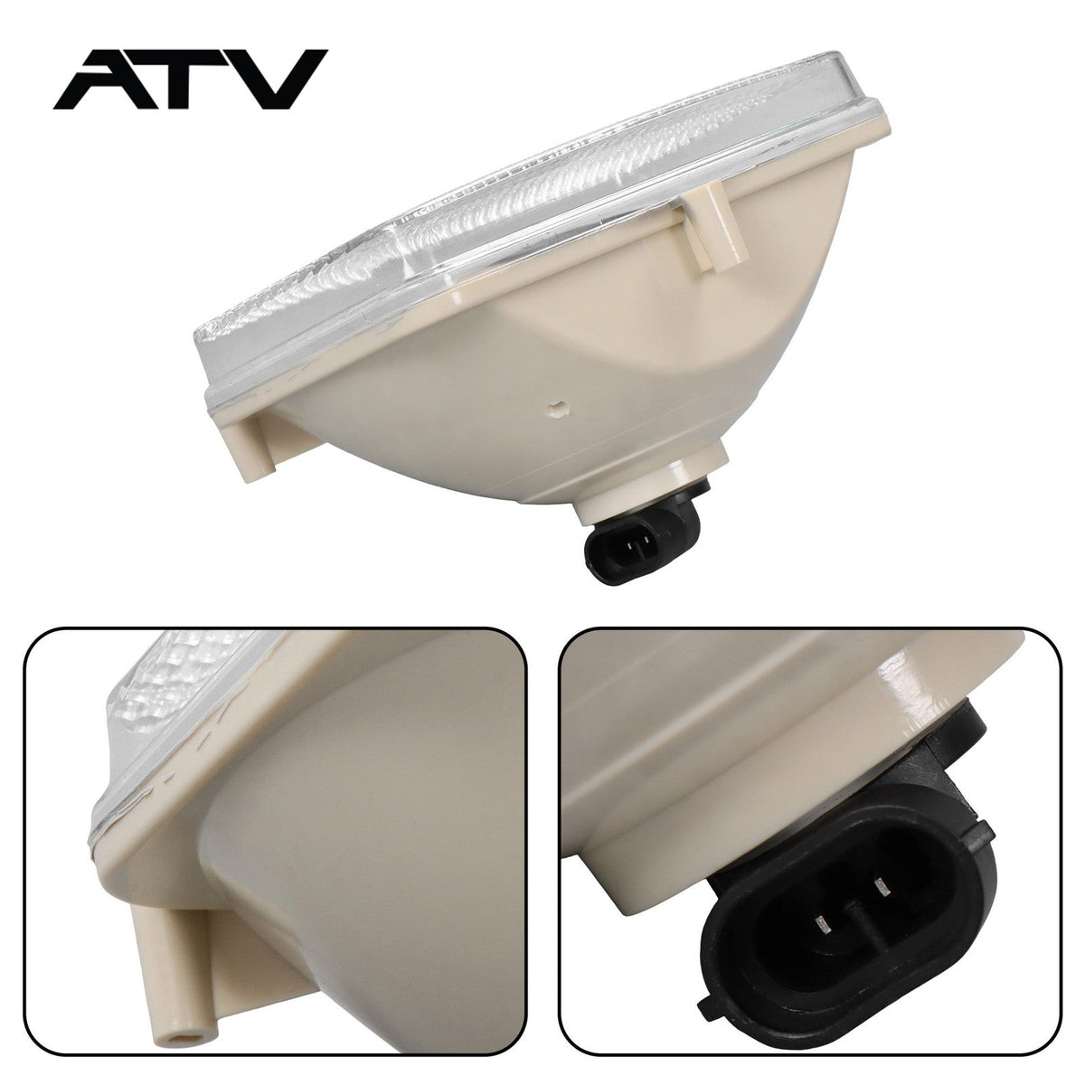 AM117670 Headlamp Rectangular Light Assembly For John Deere Gator 4X2 & 6X4
