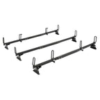 65" 3-Bar Cargo Van High Ladder Roof Rack For Nissan NV 1500 2500 3500 750 lbs