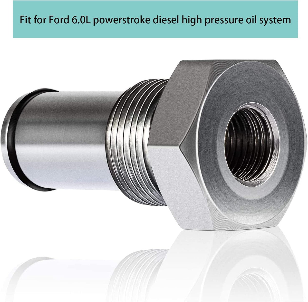 6.0 High Pressure Oil Pump IPR Air Test Fitting Tool for Ford 6.0L Powerstroke