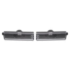 4PCS Black Side Marker Turn Signal Light Bumper Lamp For Chevy Camaro 1993-2002