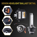 2 Set Xenon Ballast Igniter HID D2S Bulb Kit For 07-15 Infiniti G35 G37 Q40 Q50
