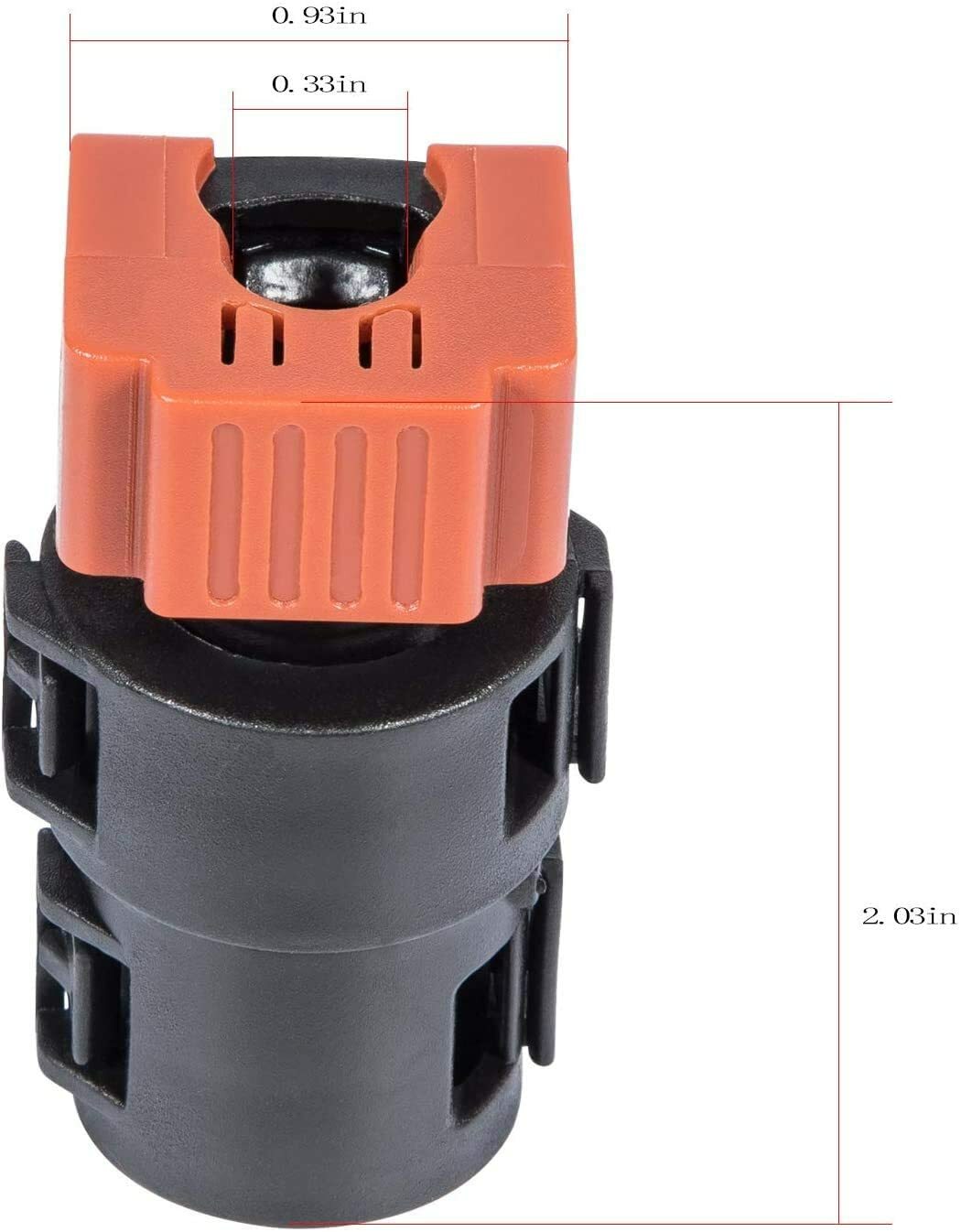 6.7L Fuel Filter Return Line Connector Fitting for Ford 6.7L / 3846 HC3Z-9A564-A