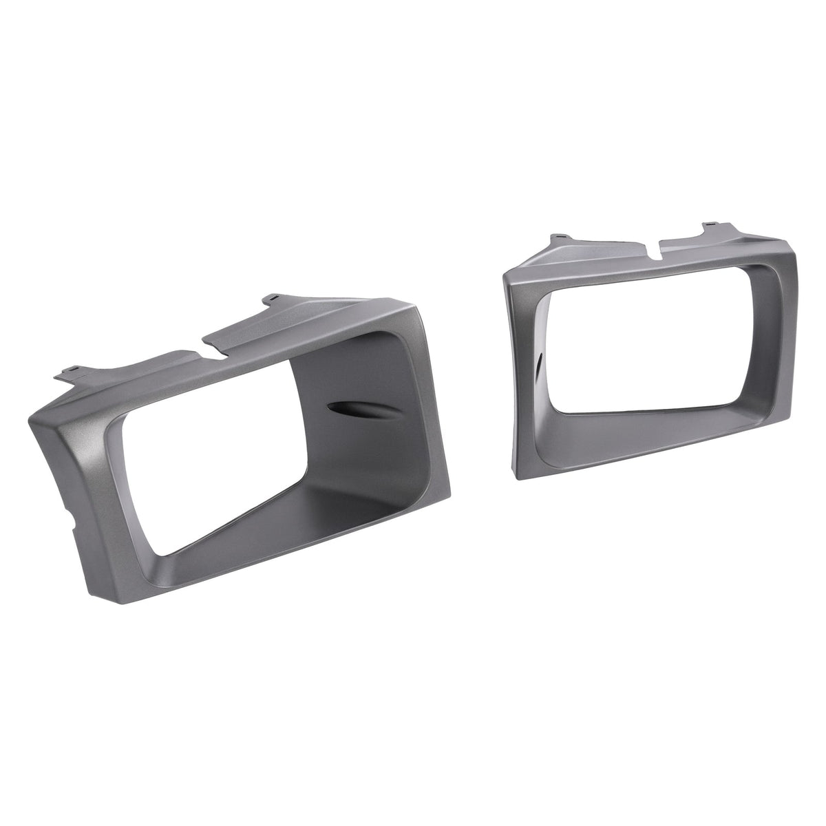 2PCS Headlight Door Set Bezel For Ford Super Duty F250 F350 F450 F550 1999-2004