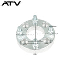 1" Wheel Spacers 4x4 4x101.6mm 1/2"x20 Studs For Golf Cart  GO Club Car ×2