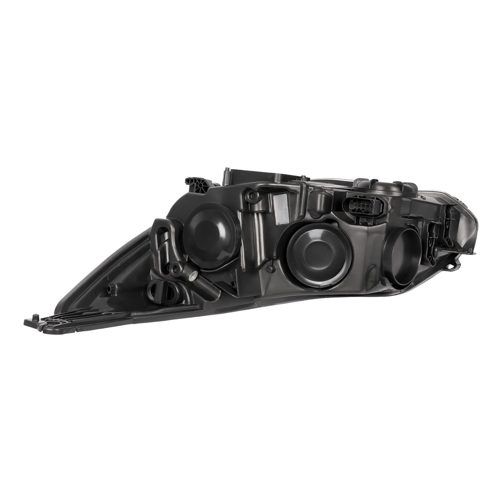 Black Right Passenger Side Headlight Clear Lens Halogen For Ford Focus 2012-2014