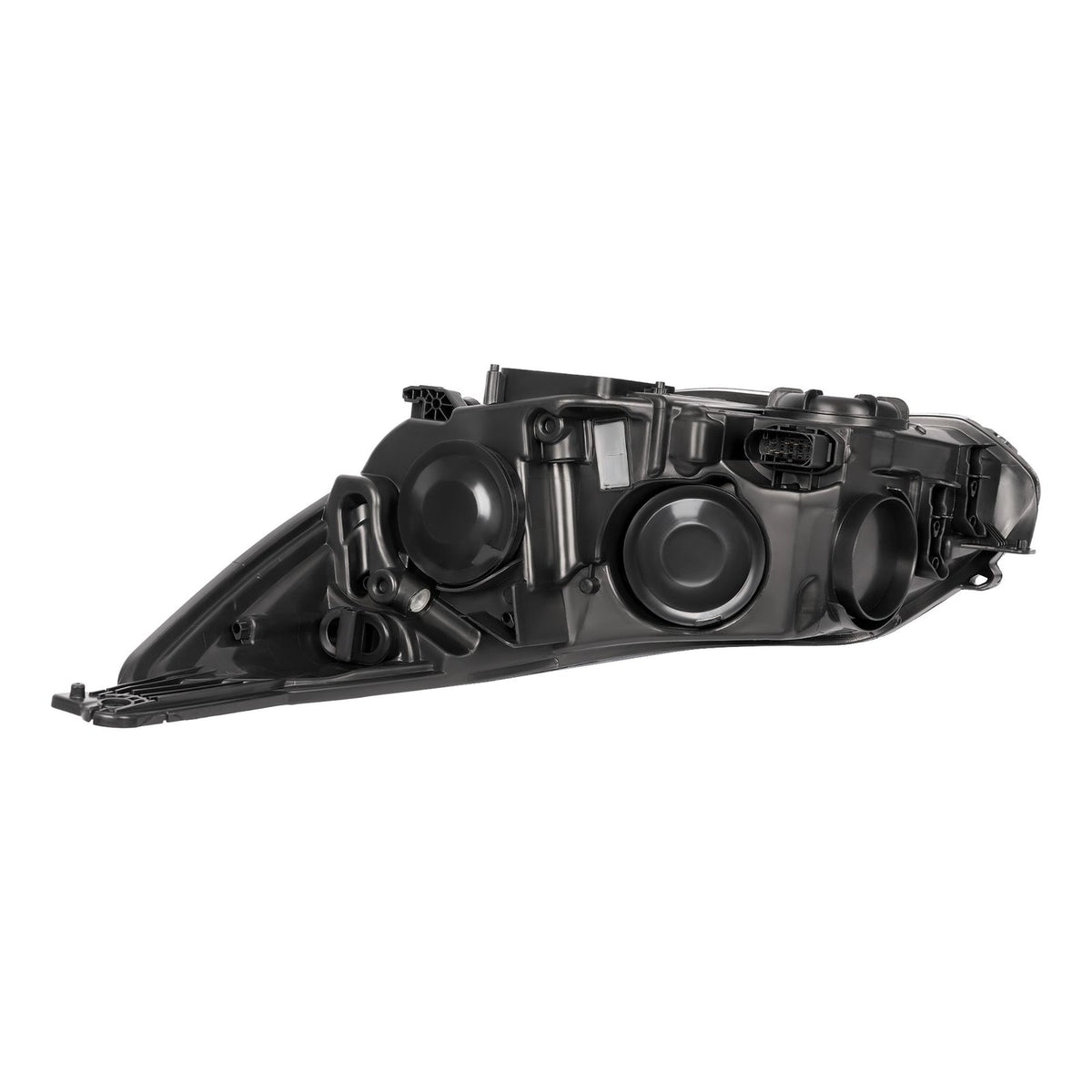 Black Right Passenger Side Headlight Clear Lens Halogen For Ford Focus 2012-2014