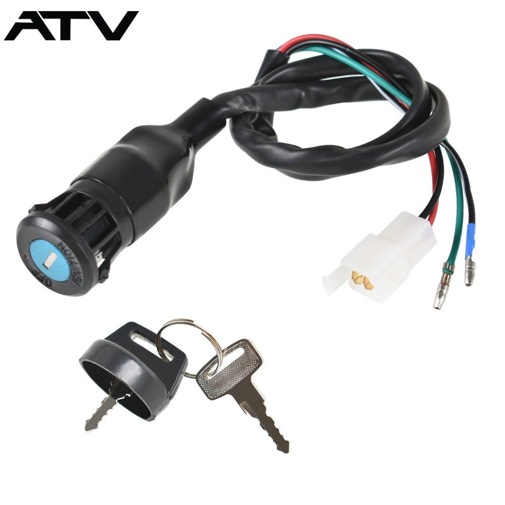 Ignition Key Switch For Honda Fourtrax 250 TRX250 2x4 1985 1986 1987