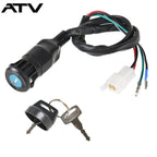 Ignition Key Switch For Honda Fourtrax 250 TRX250 2x4 1985 1986 1987