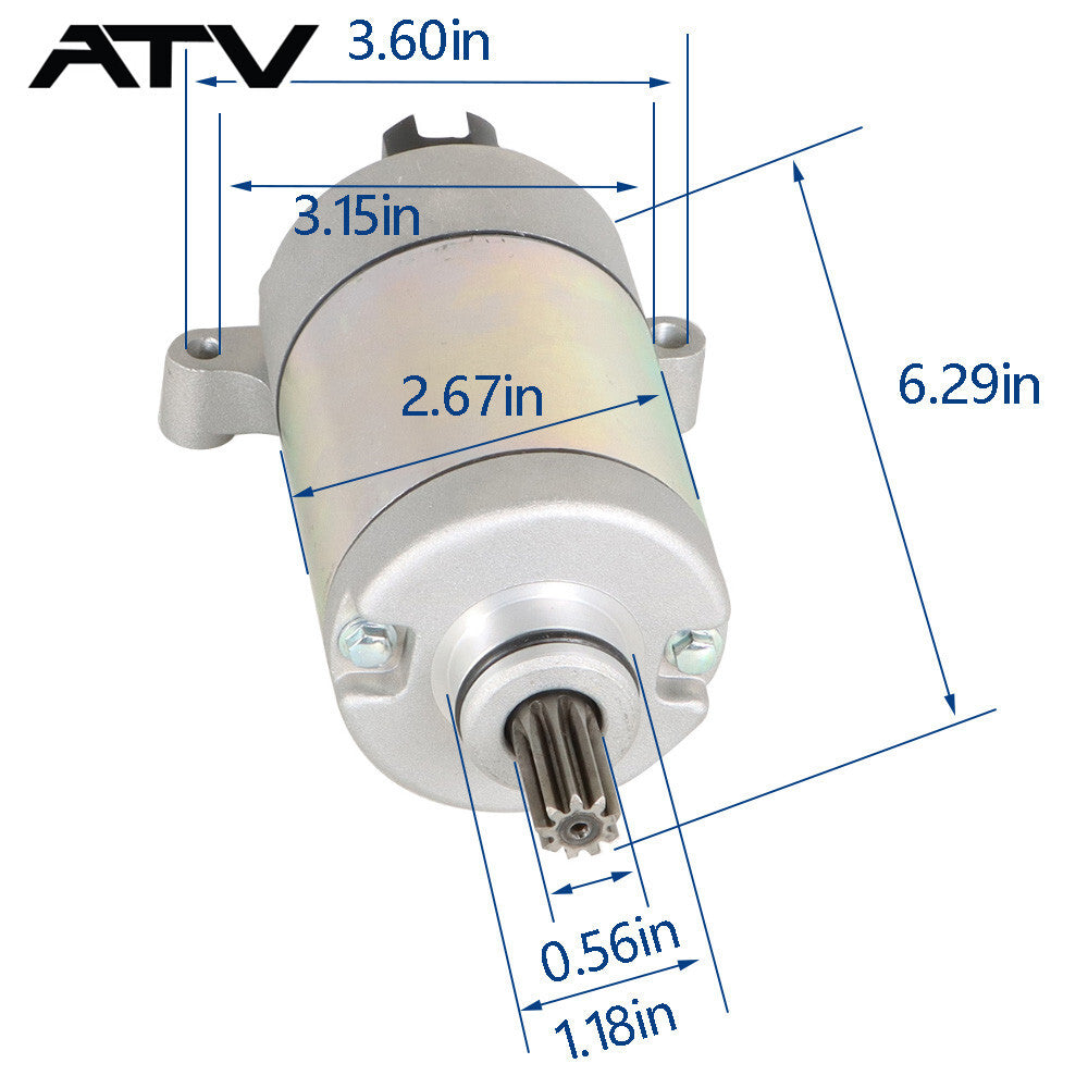 Starter Motor for Yamaha Kodiak 700 YFM700 YFM 700 2016-2021 28P-81890-01-00