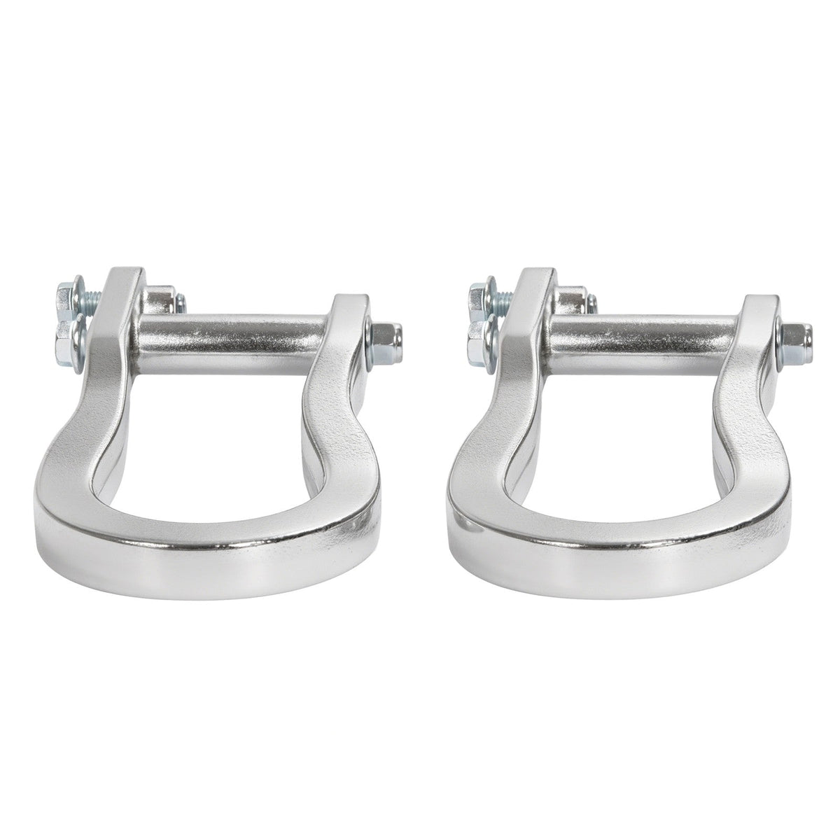2Pcs Chrome Tow Hooks #84072462 For Chevrolet GMC Silverado Sierra 1500 2007-19