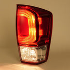 For Toyota Tacoma TRD 2016-2023 Pair Tail Lights Brake Lamp Turn Signal w/Bulb