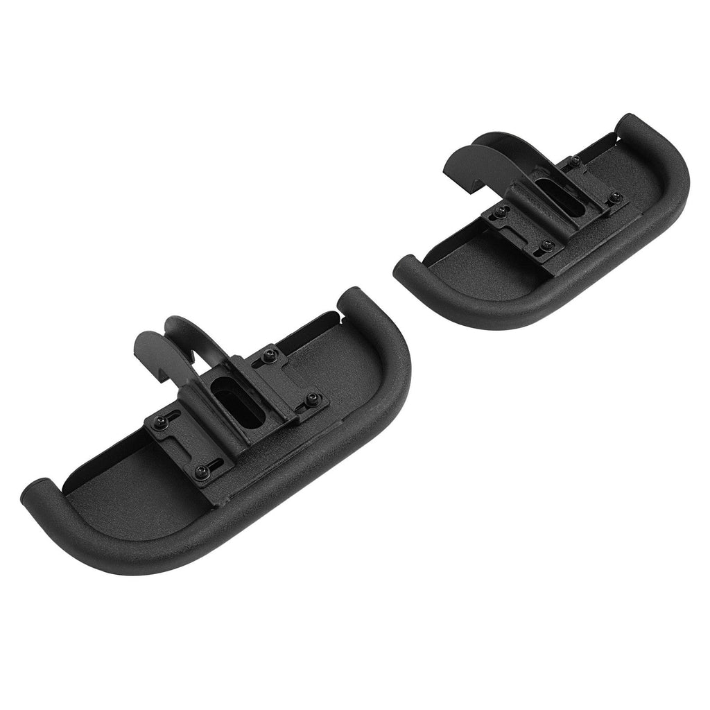 For 07-18 Jeep Wrangler JK Steel Side Hoop Steps Nerf Bar Running Boards  2-Door
