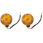 2X Hazard Lamp Assy TC222-33610 TC422-33610 Fit for Kubota L4701H L4701DT