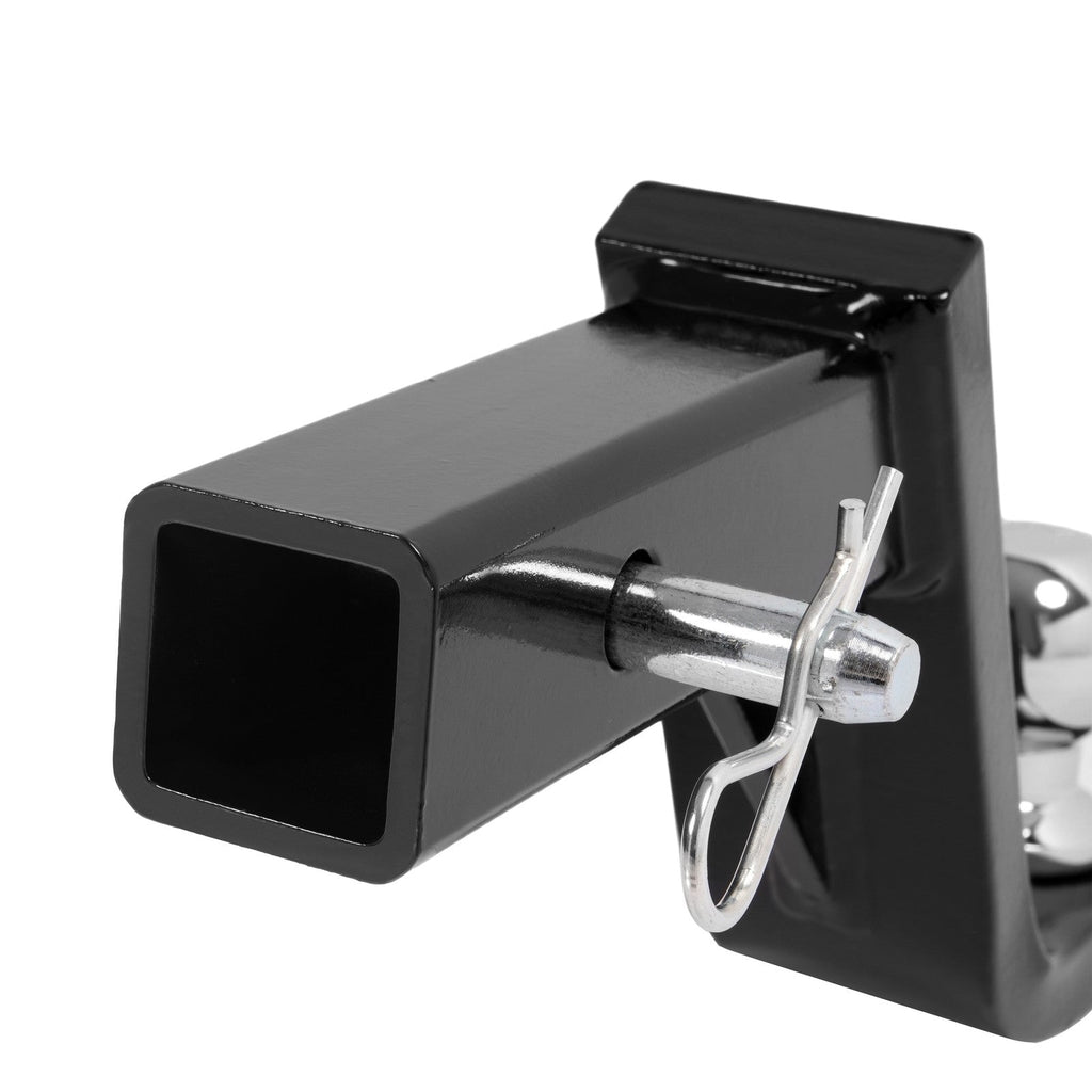 Trailer Hitch Ball Mount with 2" Ball & Pin Fits 2" Receiver 7500 lbs 6"Drop