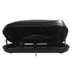 15 Cubic Hard Shell Roof Top Mount Car Storage Travel Luggage Box Cargo Carrier