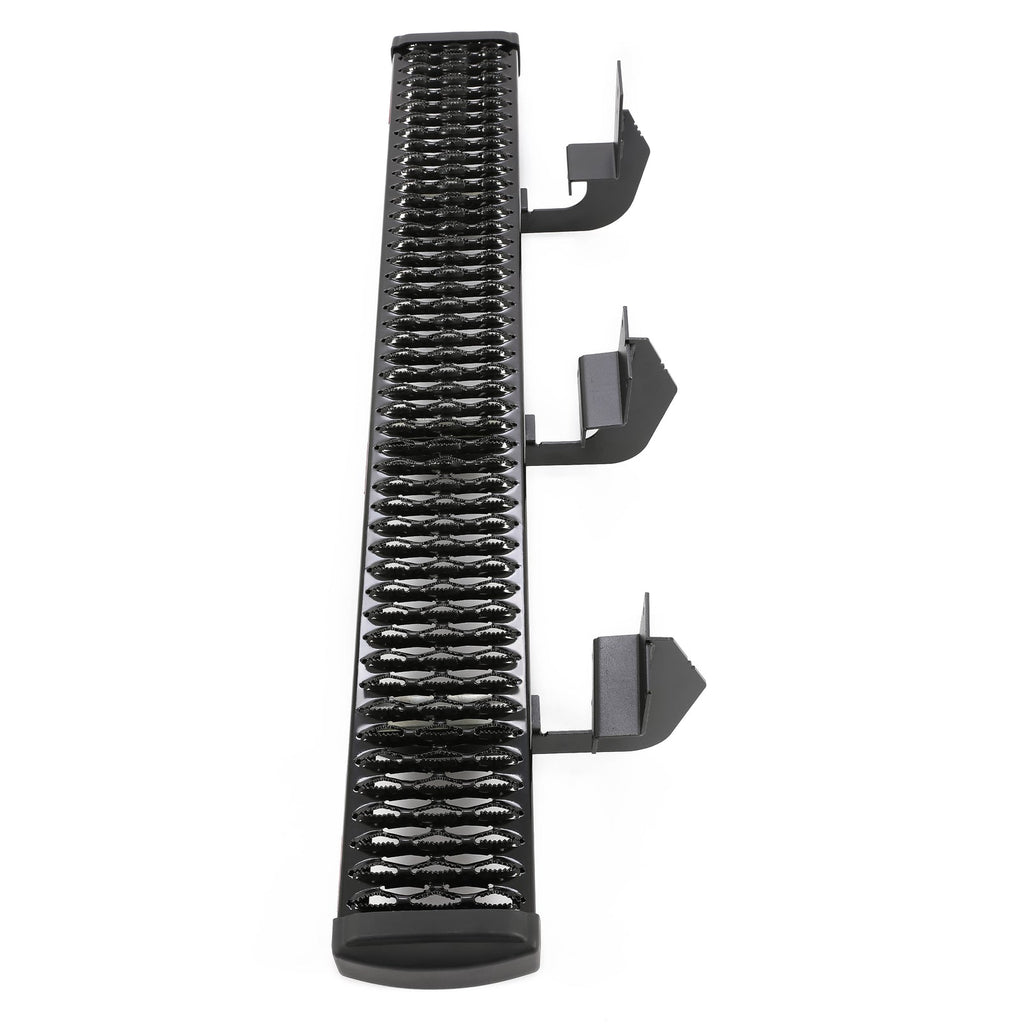 Black Steel Running Board Side Steps For Ford Transit 150 250 350 2015-2025