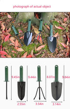 4pcs Garden Tools Set Trowel Rake Shovel Heavy Duty Metal Outdoor Ergonomic Kit