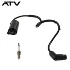 Ignition Coil Spark Plug For Yamaha Raptor 700 YFM700 Raptor 700R 2006-18