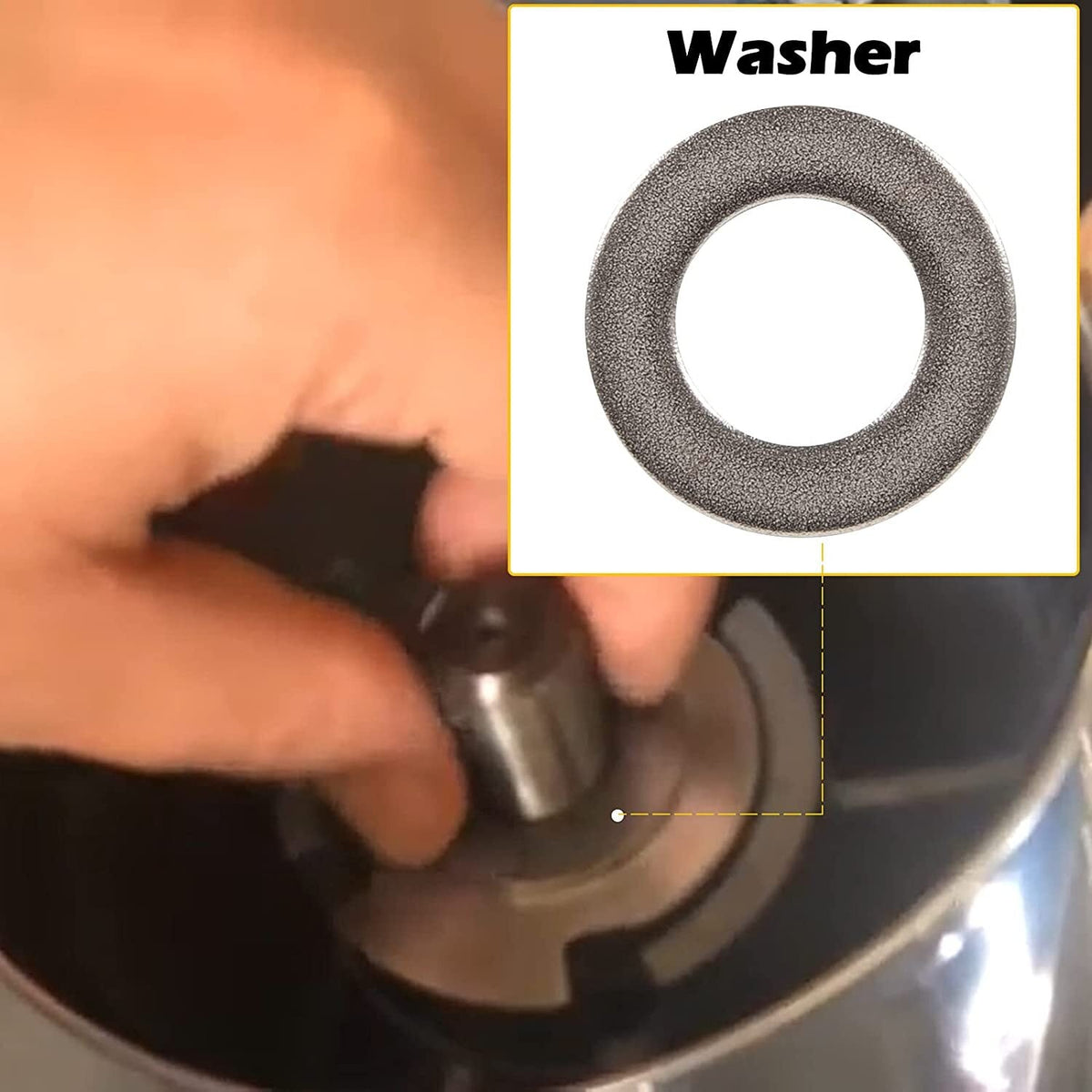 150-300HP Propeller Hardware Kit Thrust Washer/Spacer/Nut for Yamaha Outboard