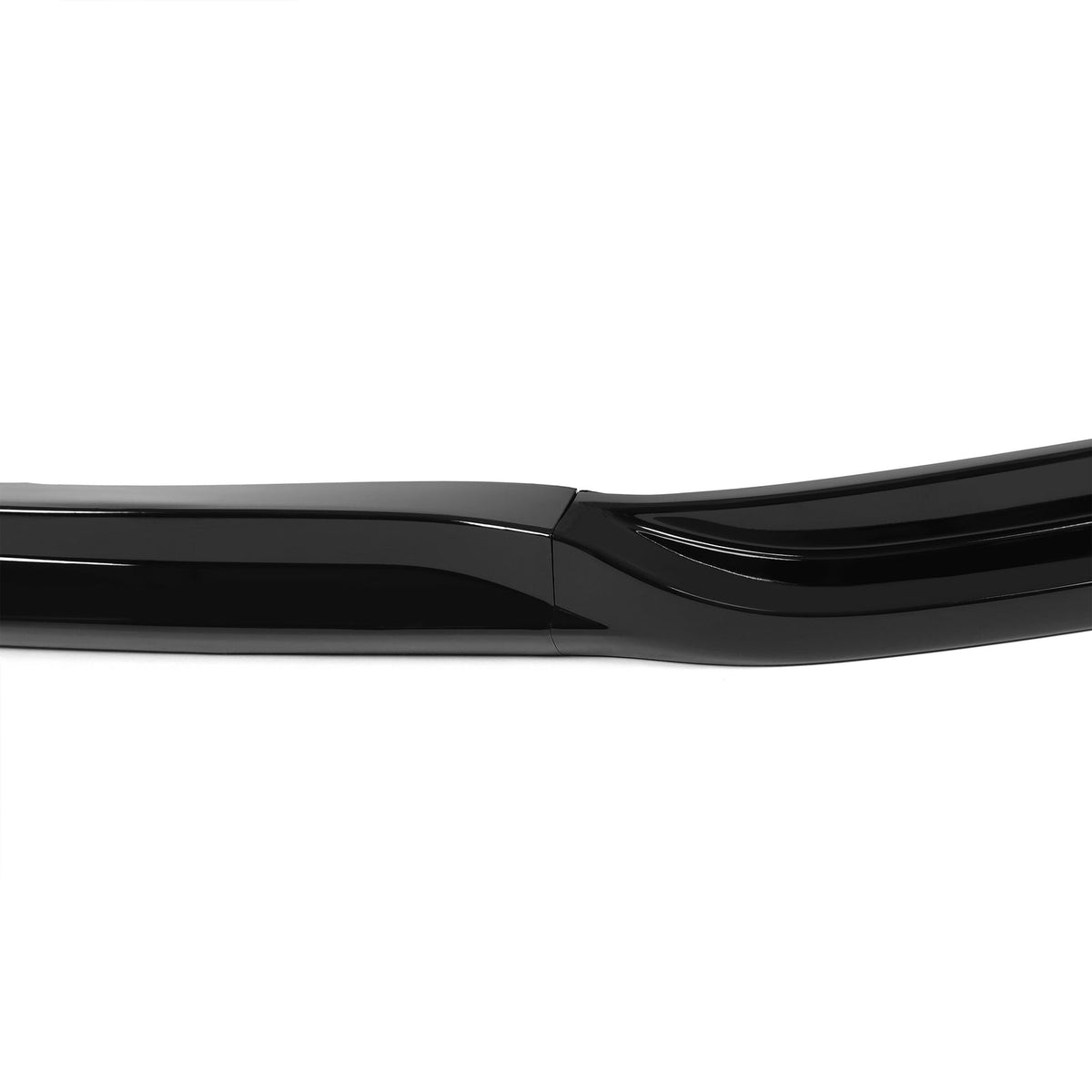 Glossy Black Front Bumper Lip Spoiler Splitter w/Hardware For Tesla S 2012-2016