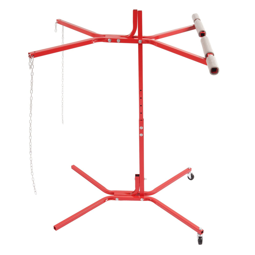 50'' Bumper Tree Auto Body Door Fender Panel Paint Rack Adjustable Work Stand