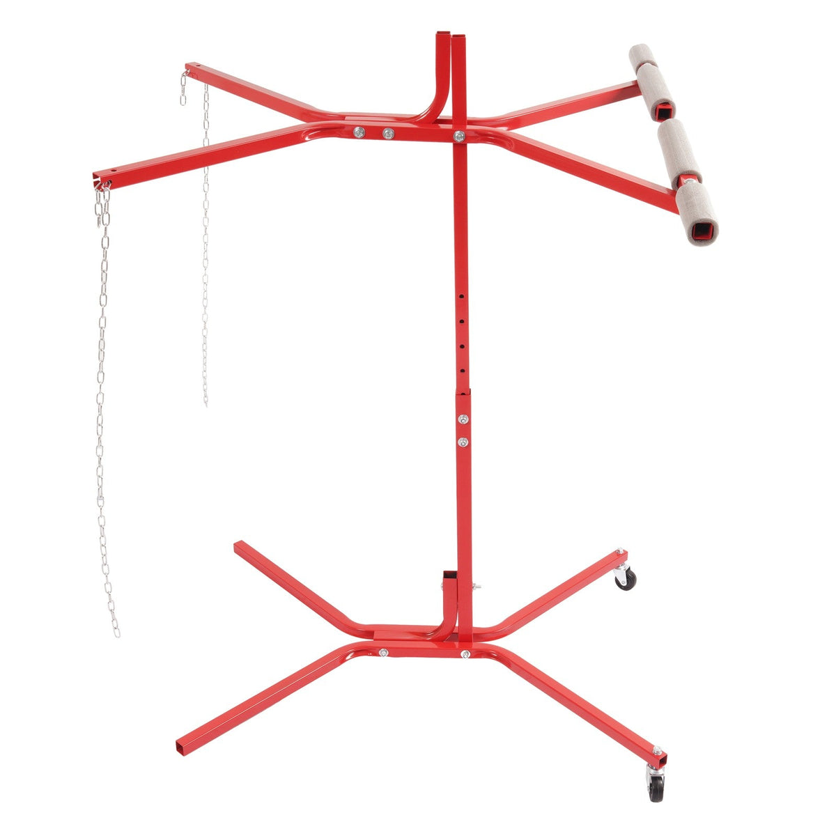 50'' Bumper Tree Auto Body Door Fender Panel Paint Rack Adjustable Work Stand