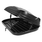 15 Cubic Hard Shell Roof Top Mount Car Storage Travel Luggage Box Cargo Carrier