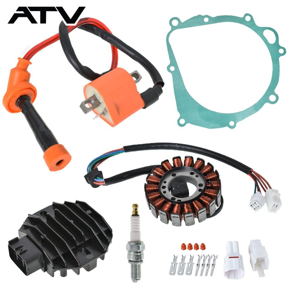 Ignition Coil Regulator Rectifier&Stator For Suzuki LTZ400 2003 2004-2008