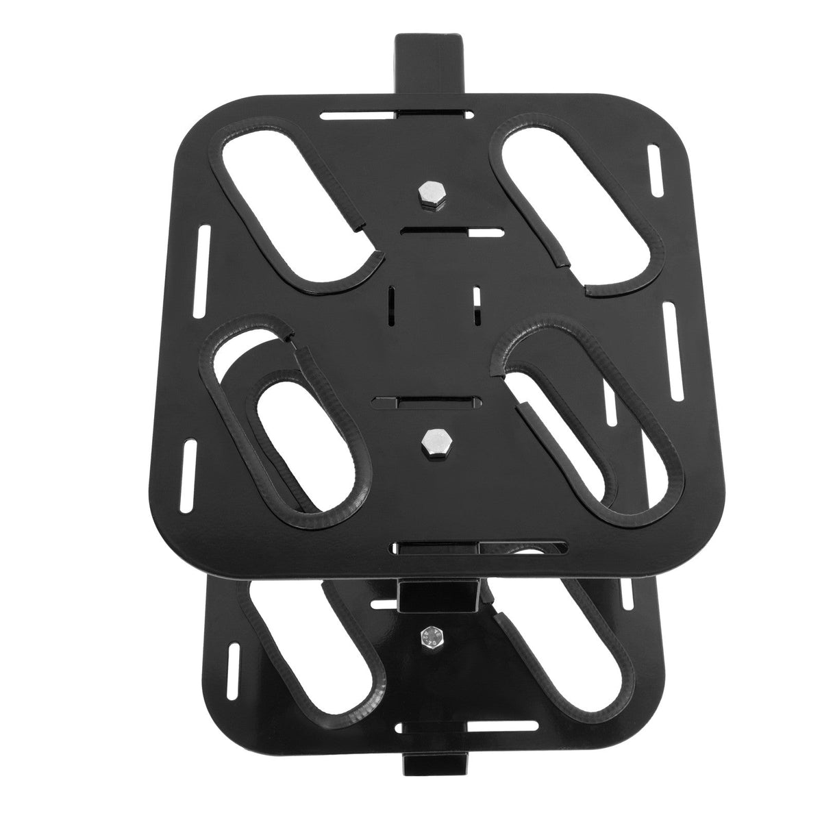 Folding Hitch-Mounted Ski Snowboard Rack 2" Receiver Holds 4 Pairs of Skis